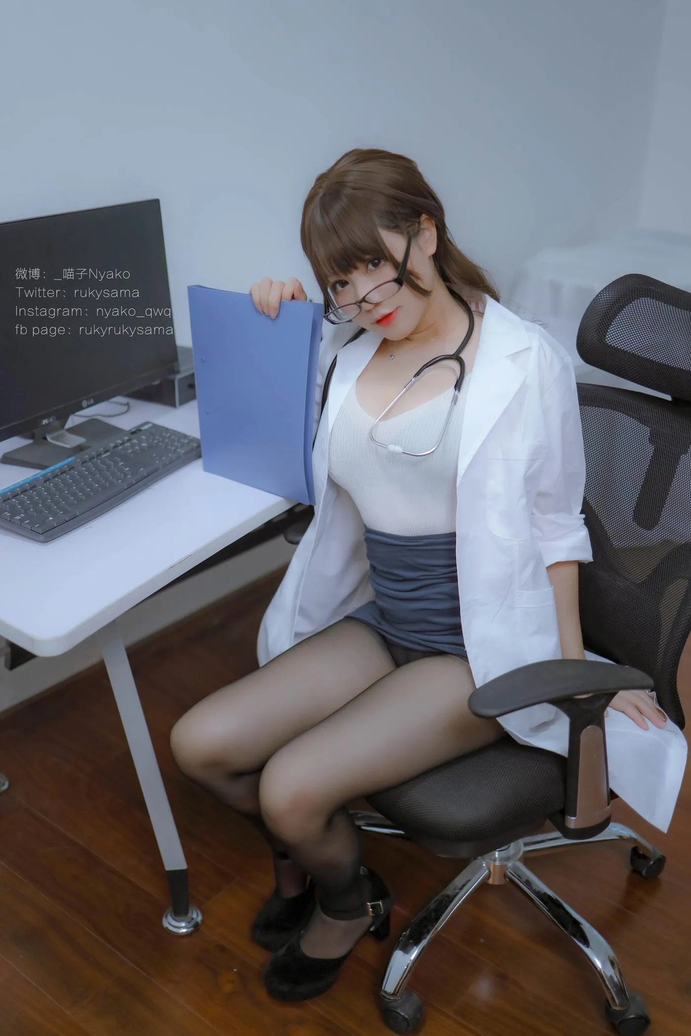 Nyako喵子 – NO.26 秘密病棟 [82P]插图5